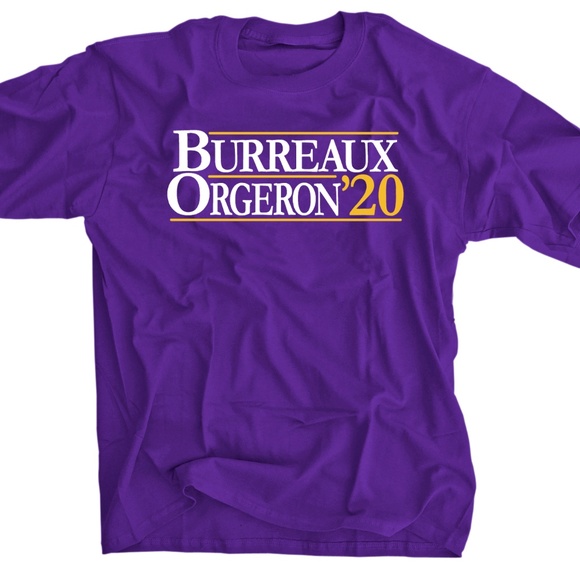 Joe Burreaux Ed Orgeron for President LSU Shirt - Picture 1 of 1